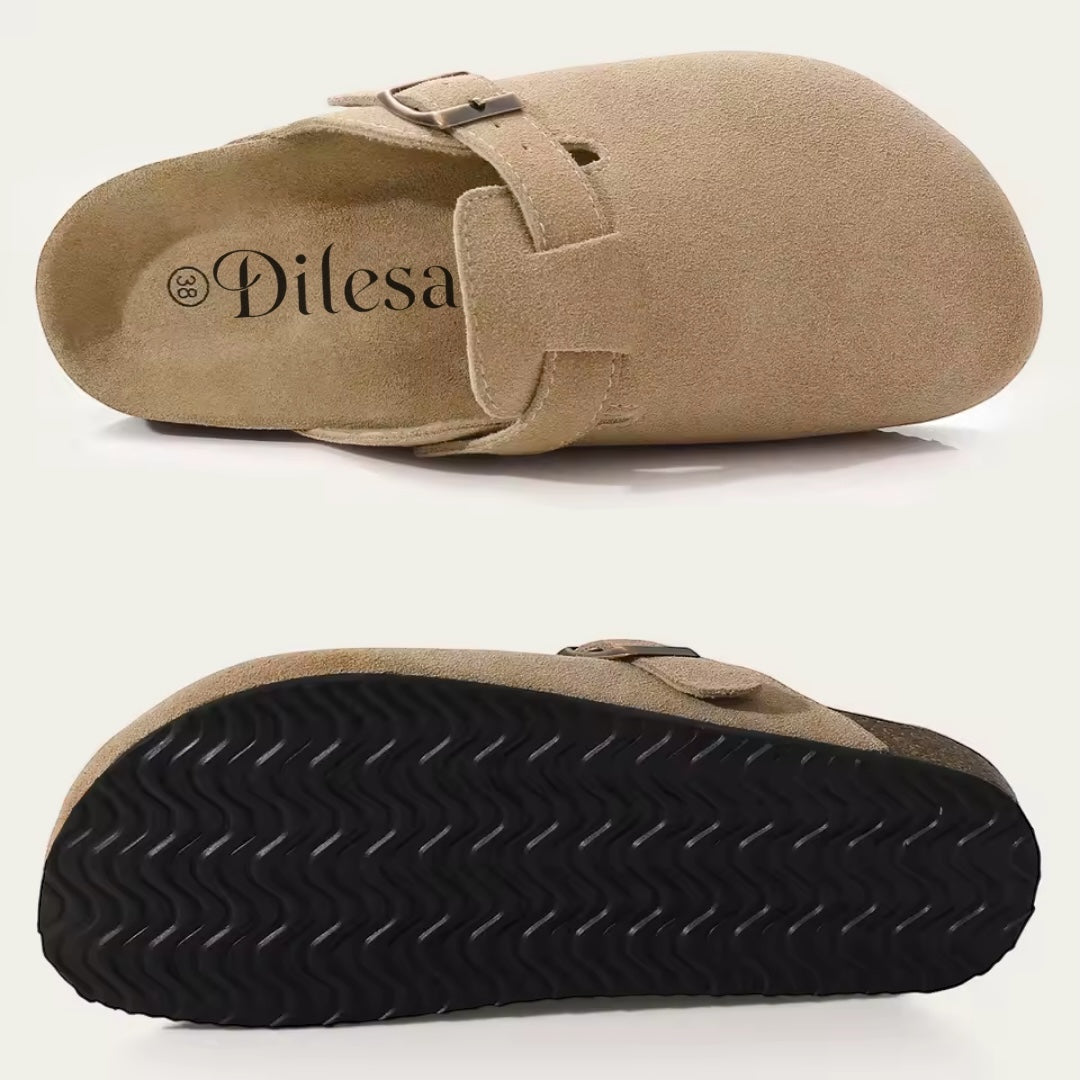 Dilesa Konfor Serisi – Premium Süet Terlik