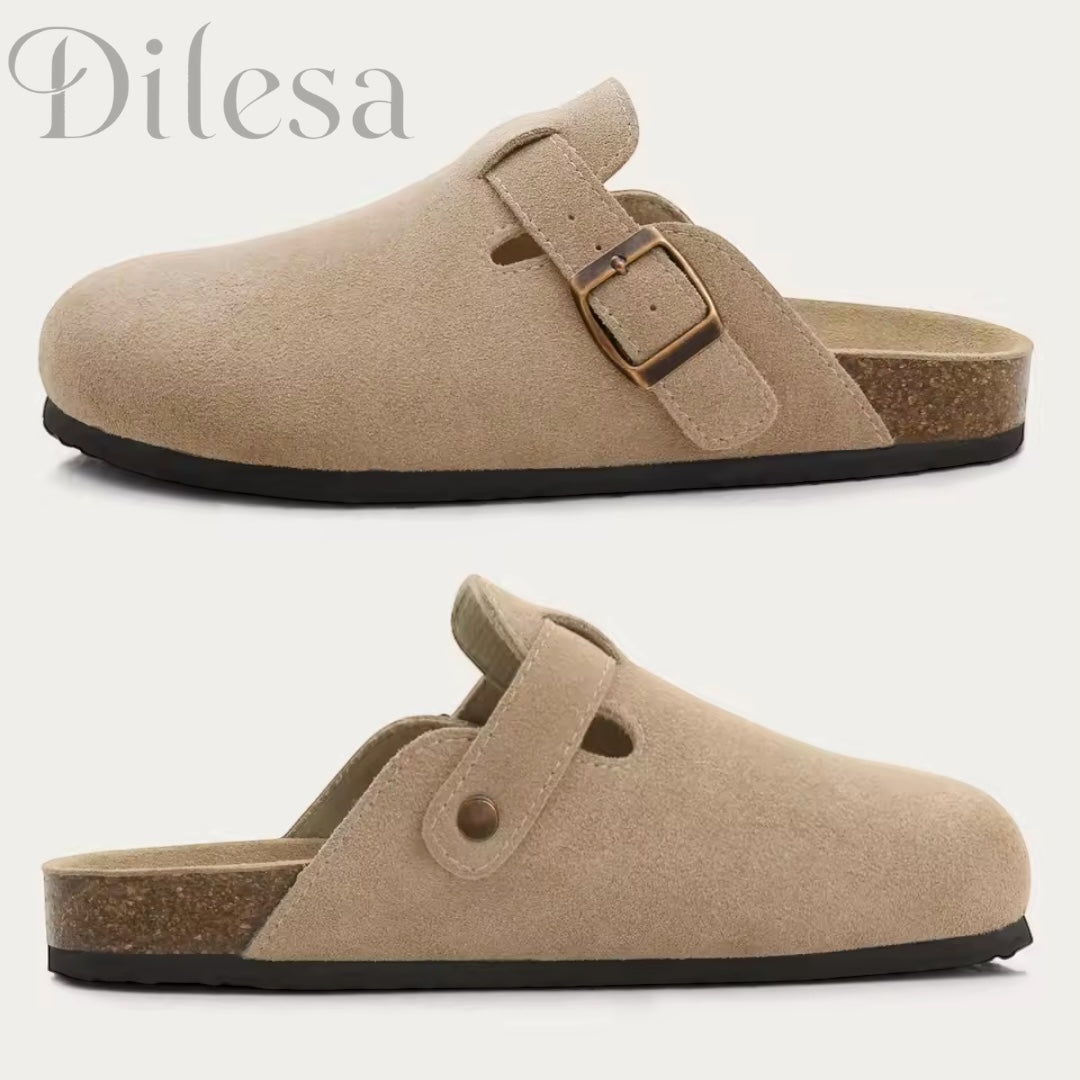 Dilesa Konfor Serisi – Premium Süet Terlik