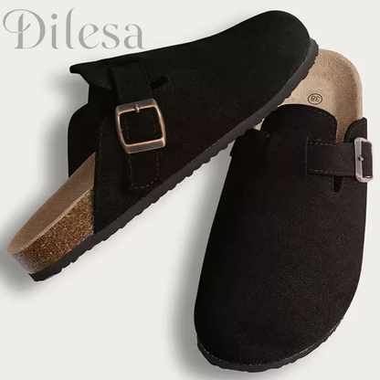 Dilesa Konfor Serisi – Premium Süet Terlik