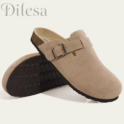 Dilesa Konfor Serisi – Premium Süet Terlik